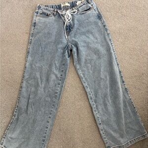 Oat New York Blue Ankle & Cropped Jeans